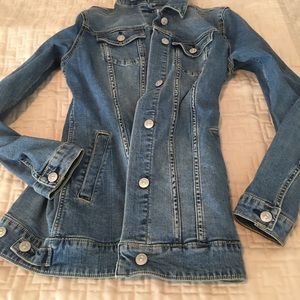 LuLaRoe Jean jacket, small, stone wash